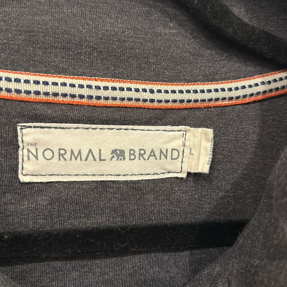 Normal brand quarter zip dark grey - Picture 3 of 3
